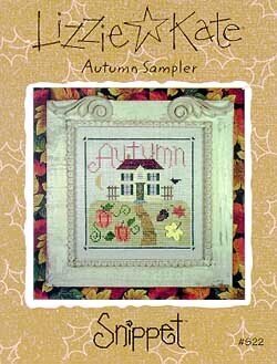 Lizzie Kate - Snippet - Autumn Sampler - Cross Stitch Pattern