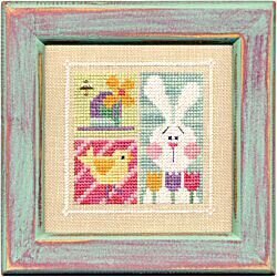 Lizzie Kate - April - Flip It - Cross Stitch Pattern