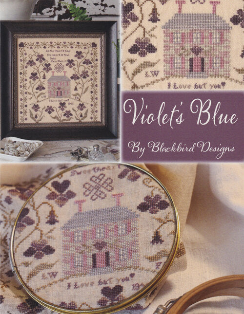 Blackbird Designs - Violet's Blue - Cross Stitch Pattern