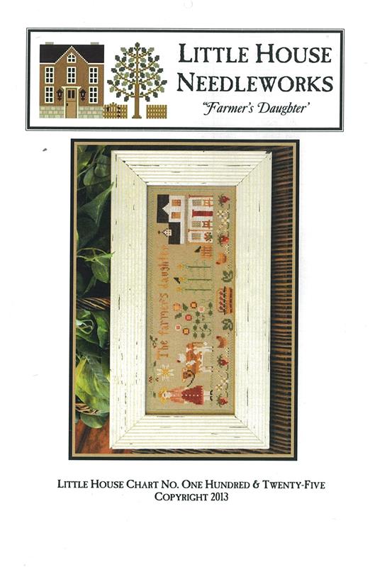 Little House Needleworks - The Farmer's Daughter - Cross Stitch Pattern