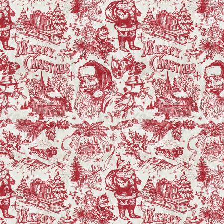 Windham Fabrics - Whistler Studios - Jolly Christmas Collection - Quilting Fabric - Off the Bolt