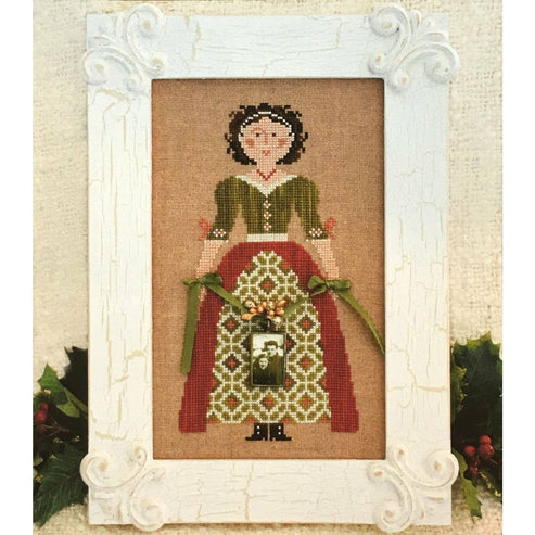 Little House Needleworks - My Lady at Christmas - Cross Stitch Pattern