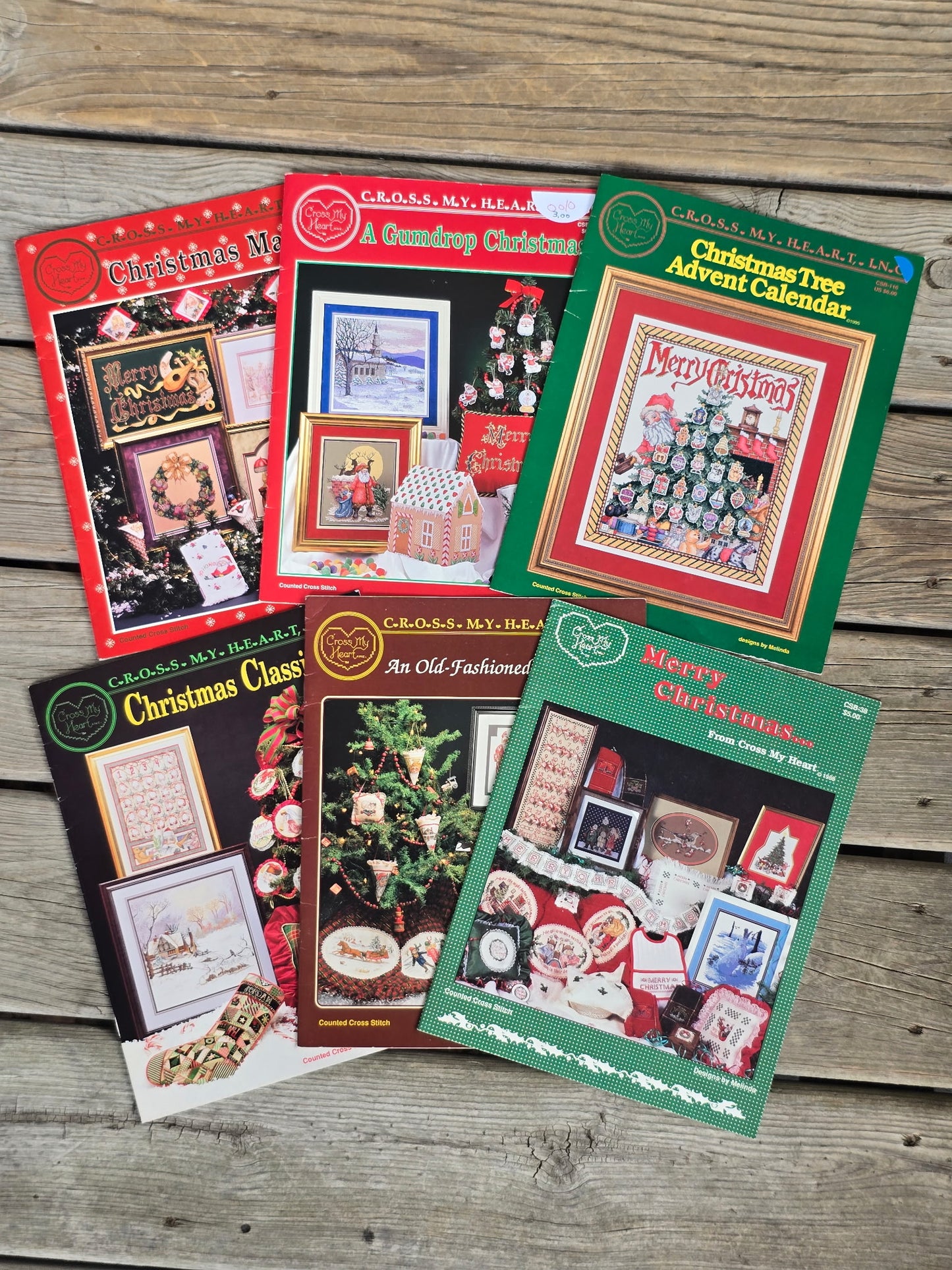 Cross My Heart - Christmas Cross Stitch Pattern - Bundle