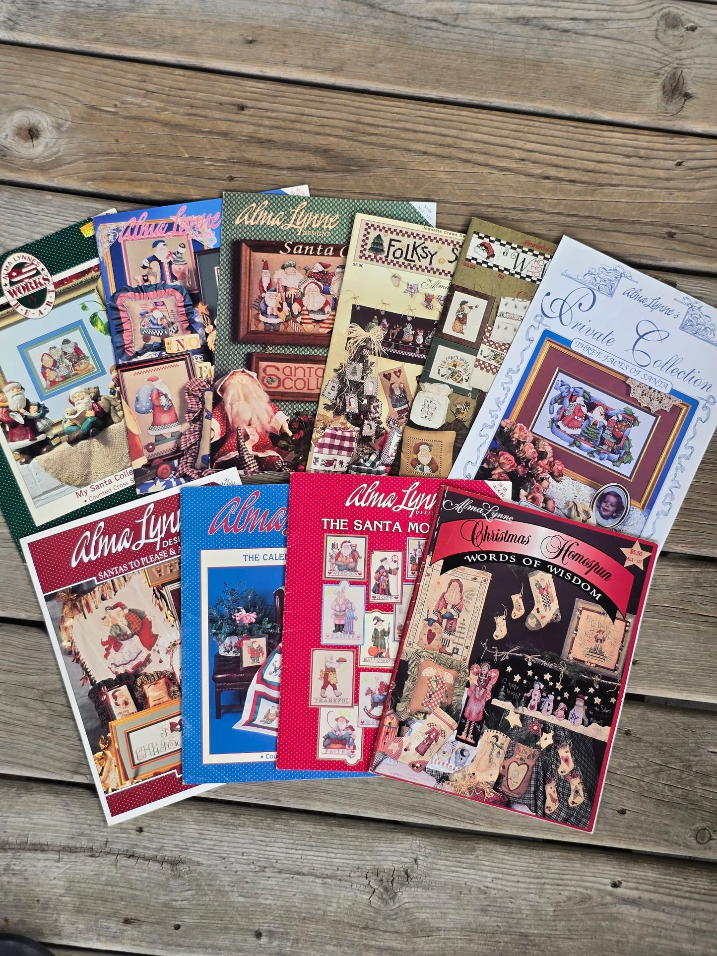 Alma Lynne Designs - Christmas Cross Stitch Pattern - Bundle