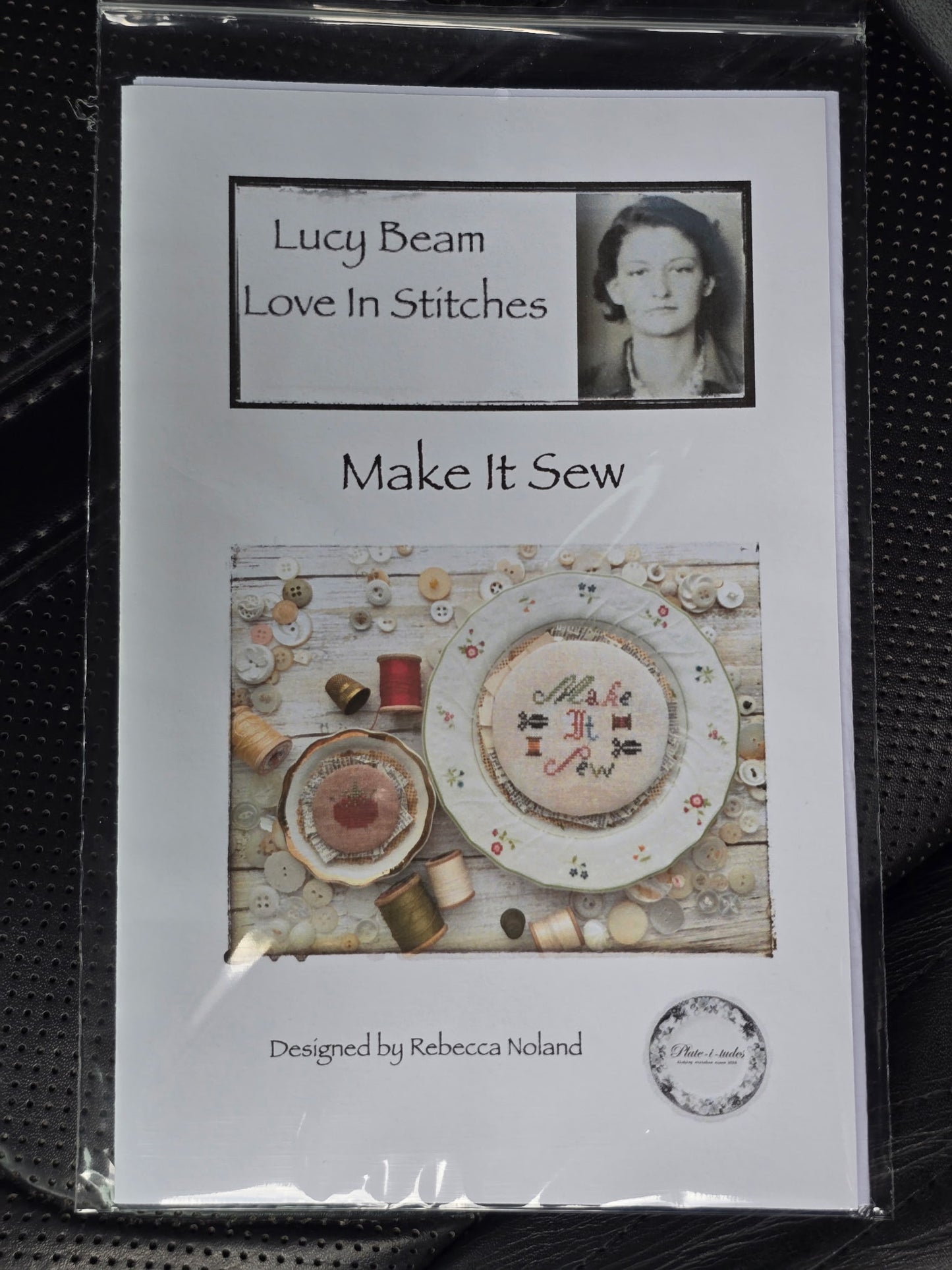 Lucy Beam - Make It Sew - Plate-itude - Nashville Sunday Surprise - Cross Stitch Chart - Nashville Needlework Market 2026