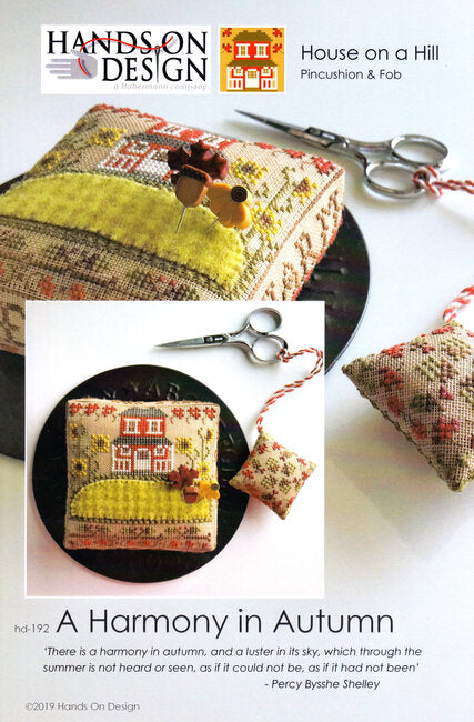 Hands on Designs - House on a Hill - A Harmony in Autumn - Cross Stitch Pattern