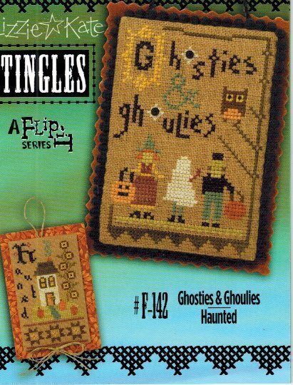 Lizzie Kate - Tingles - Ghosties & Ghoulies - Haunted - Cross Stitch Pattern