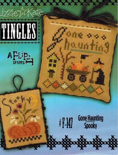 Lizzie Kate - Tingles - Gone Haunting - Spooky - Cross Stitch Pattern