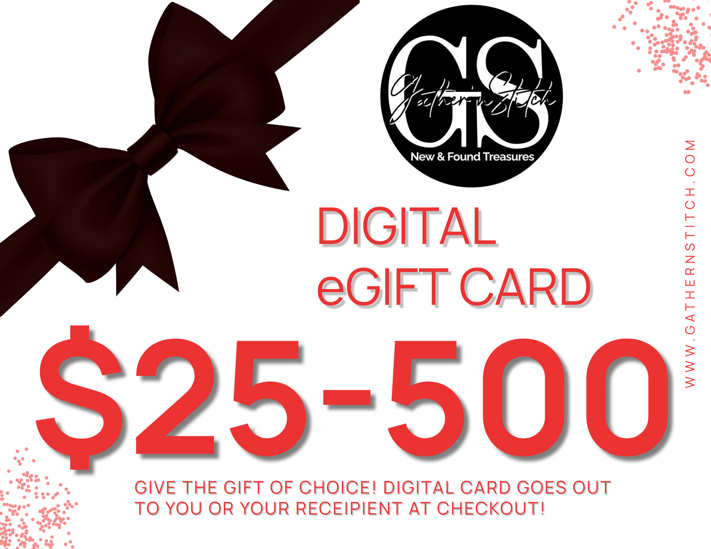 Gather 'n Stitch Digital eGift Card