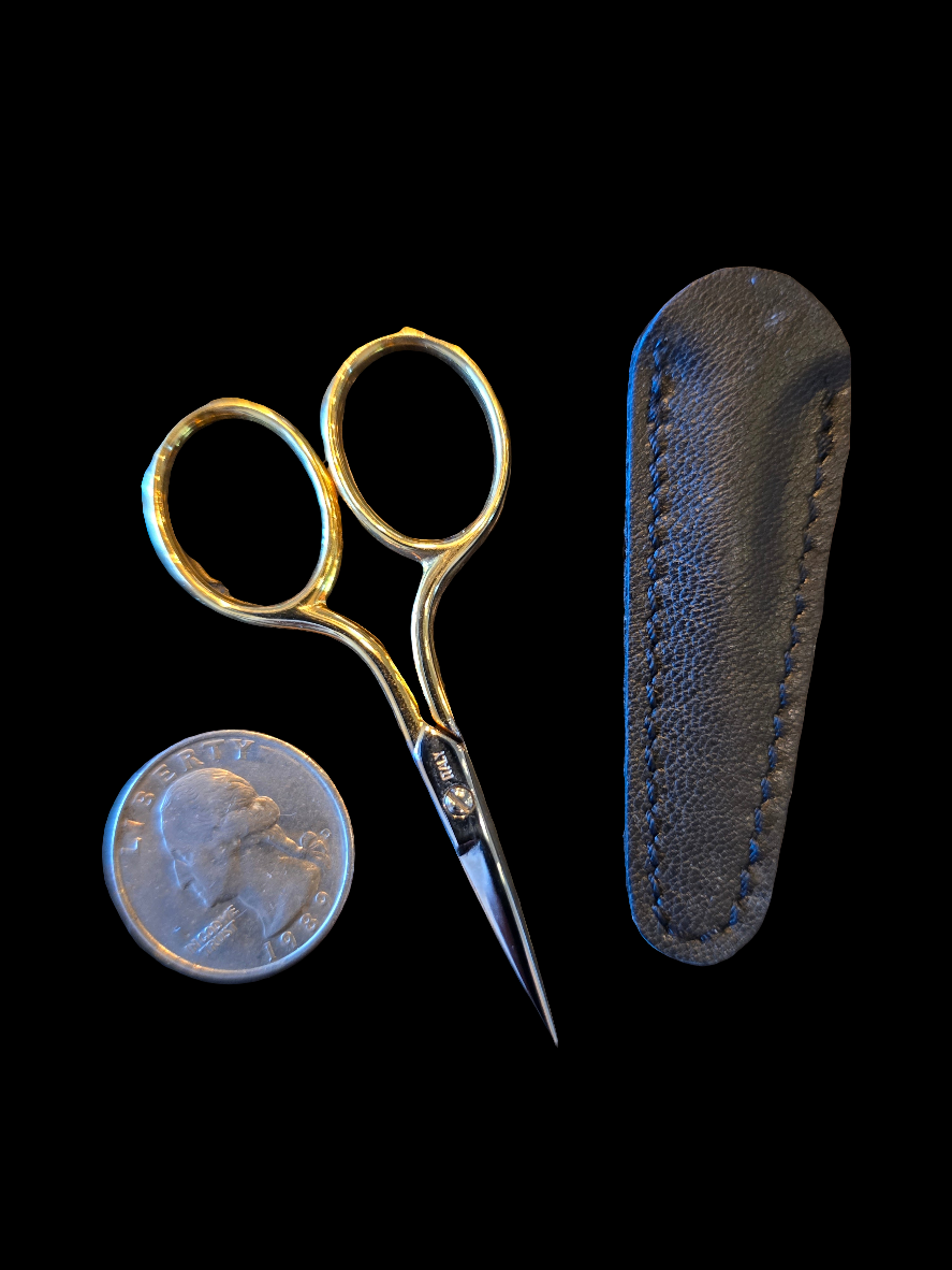 Gold Handled Mini Embroidery Scissors