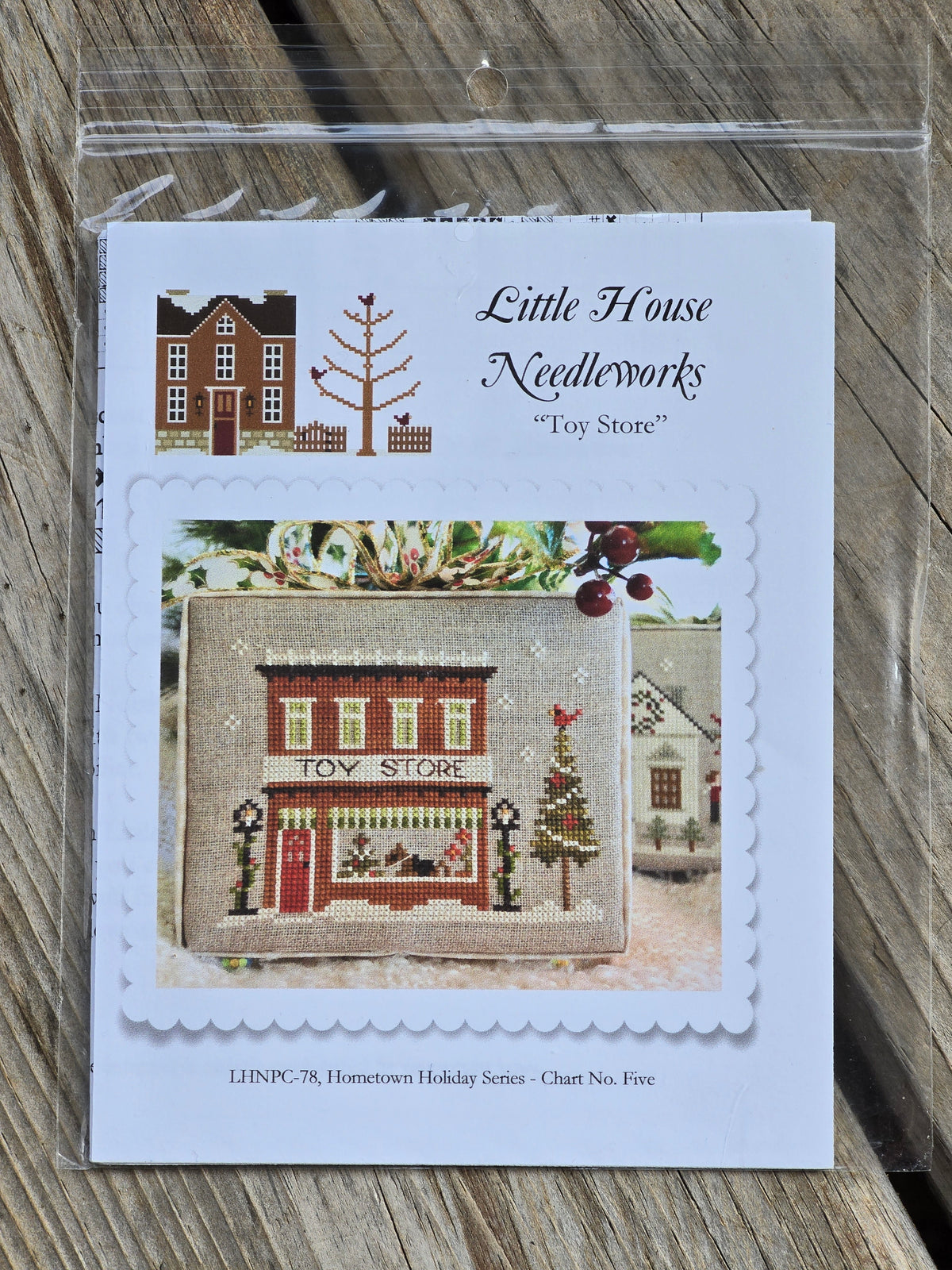 Little House Needleworks - Hometown Holiday Series - Toy Store - Cross Stitch Pattern
