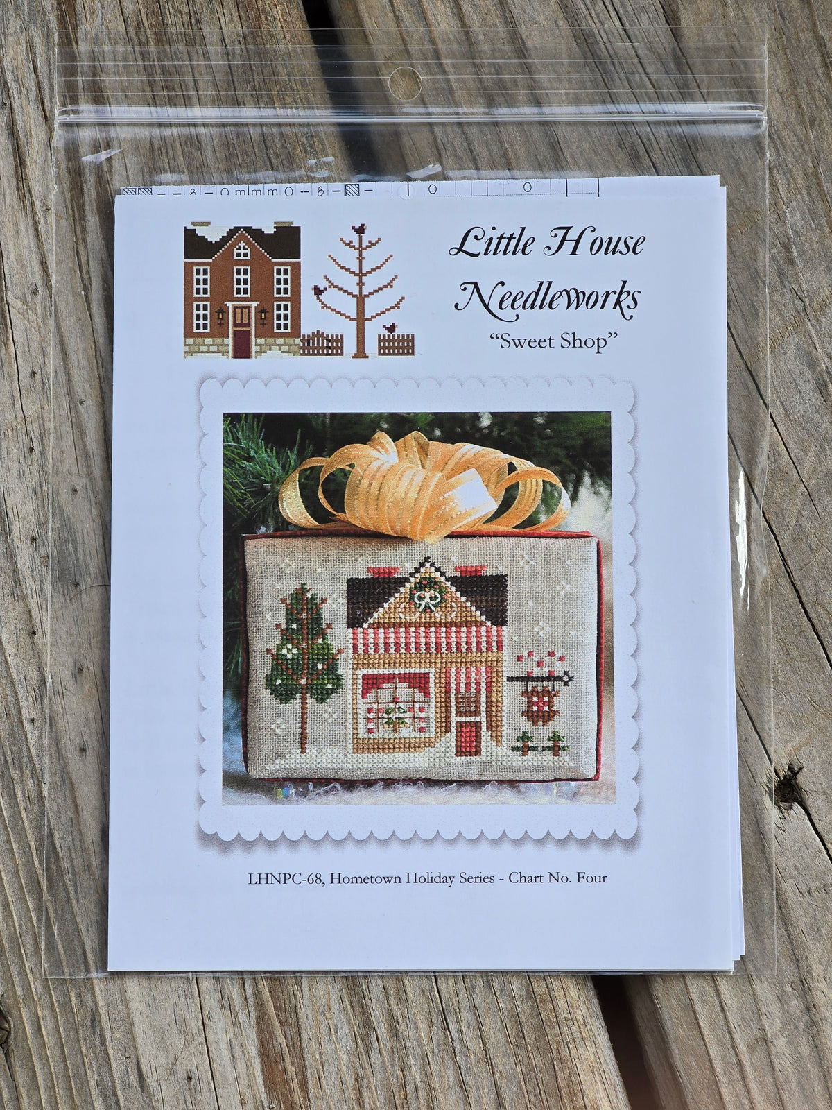 Little House Needleworks - Hometown Holiday Series - Sweet Shop - Cross Stitch Pattern