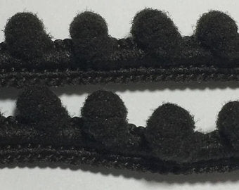 Mini Pom Pom - 1 yard - Faye's North Carolina Brownies
