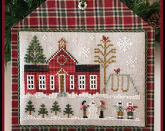 Little House Needleworks - Schoolhouse - Cross Stitch Pattern