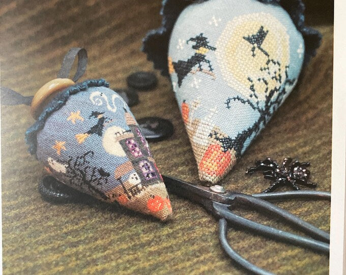 Erica Michaels - The Linen Berry Collection - Scary Berry - Cross Stitch Pattern