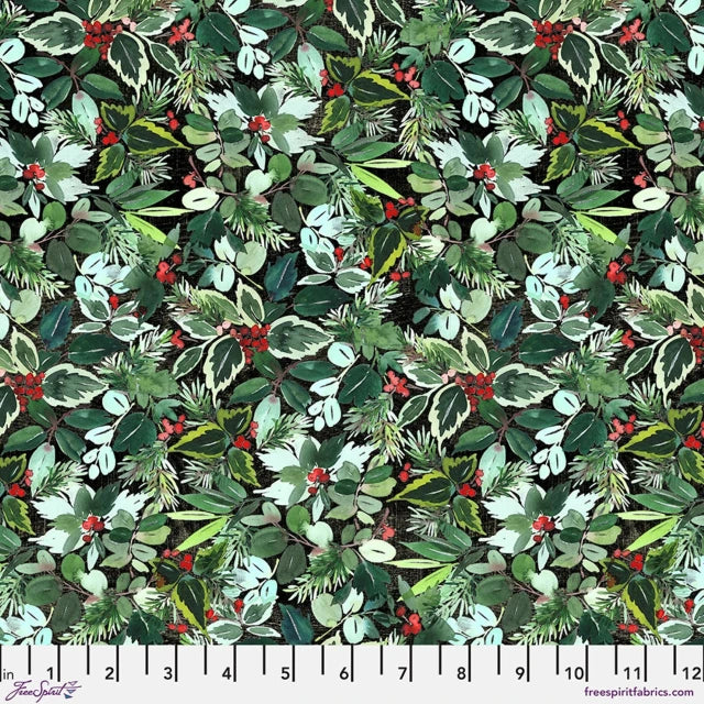 Free Spirit - Tim Holtz - Eclectic Elements Wonderland Collection - Quilting Fabric - Off the Bolt