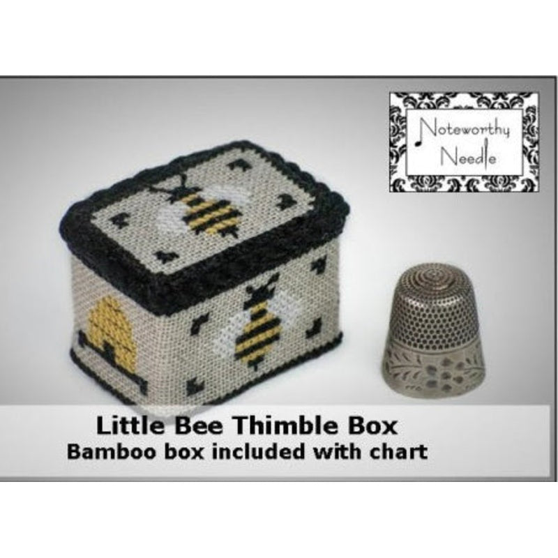 Noteworthy Needle - Thimble Treasures Series - Little Bee Thimble Box - Nashville Needlework Market 2026