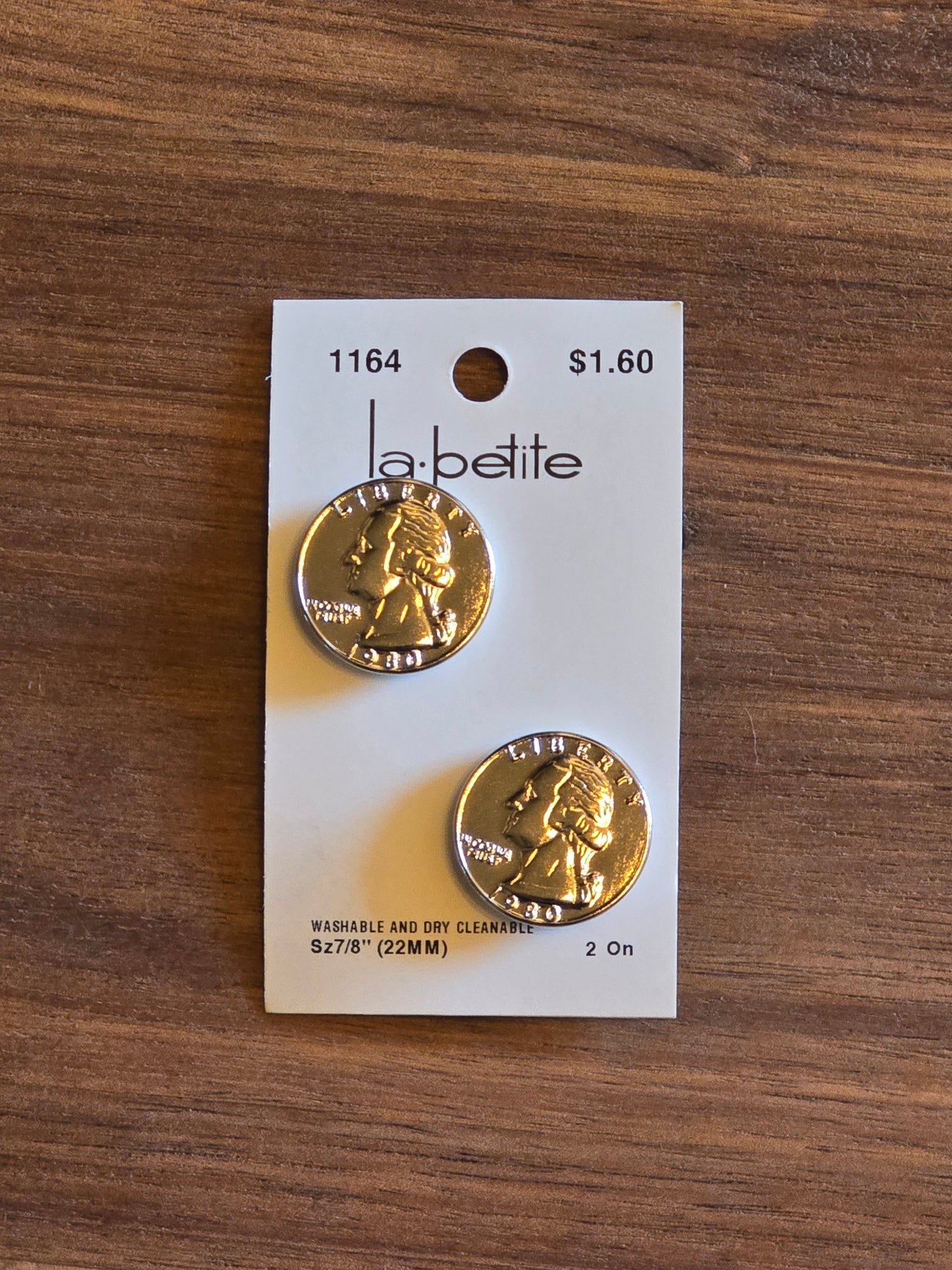 LaPetite - 1980 Quarter Buttons