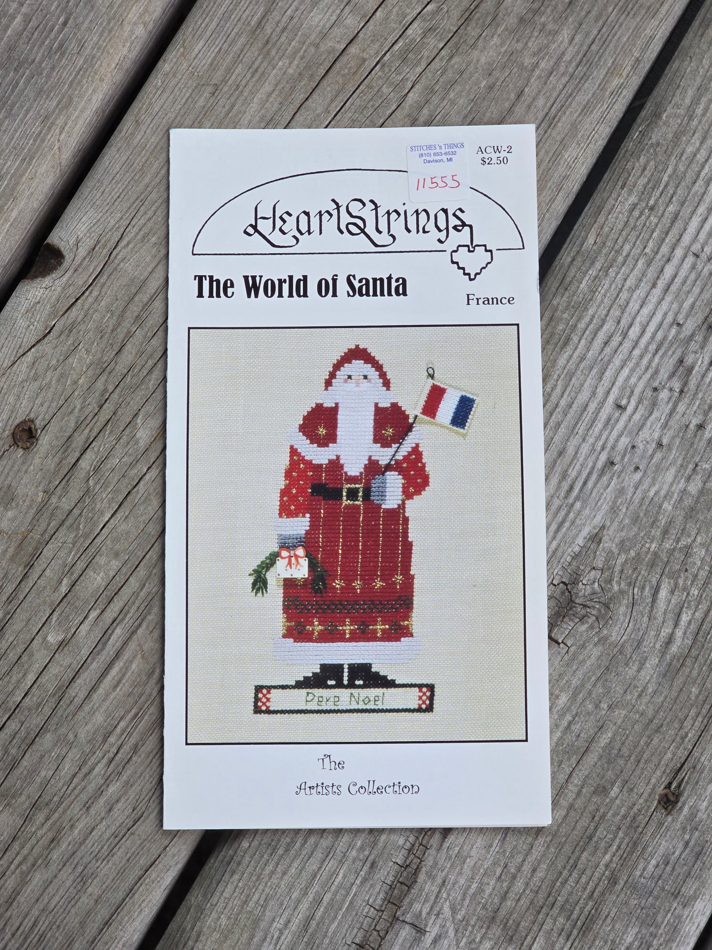 Heartstrings - The World of Santa - France - Cross Stitch Pattern