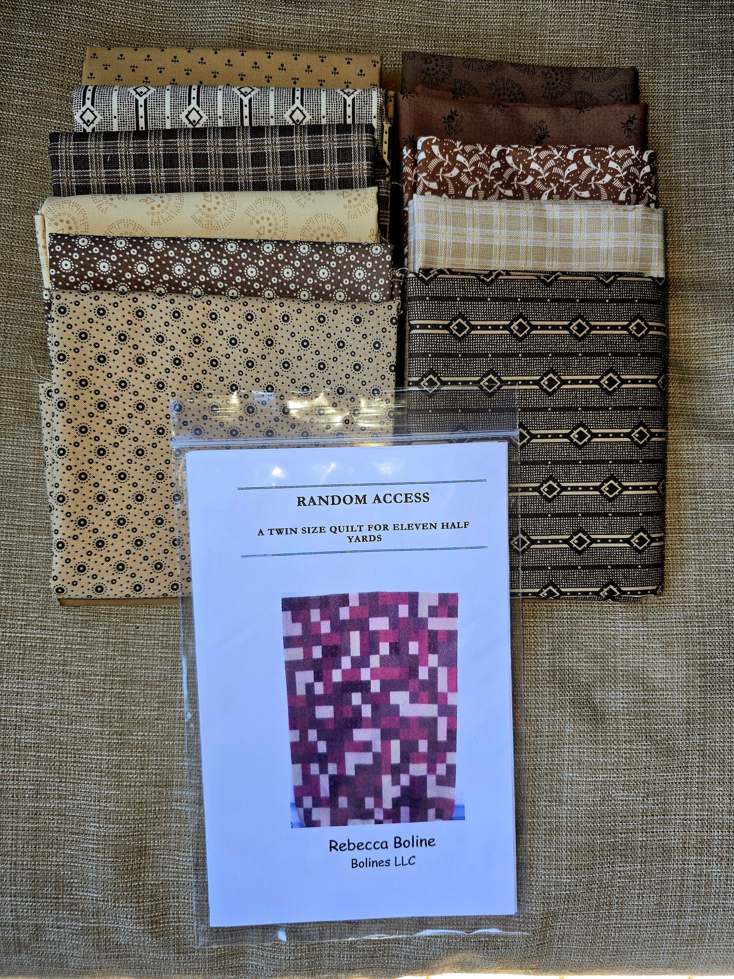 Bolines LLC - Random Access Twin Quilt Kit