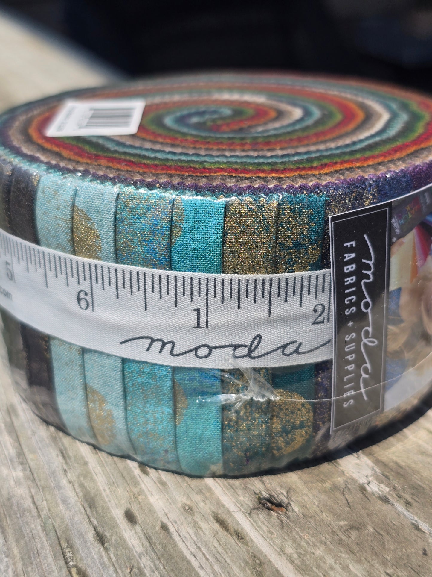 Moda - Grunge Metallics - Quilting Fabric - Jelly Roll