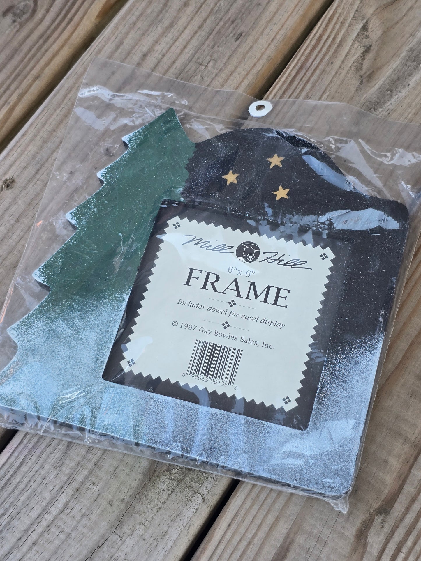 Mill Hill - Tree Scene Wooden Picture Frame - 9.75" x 9.75" - Home Decor