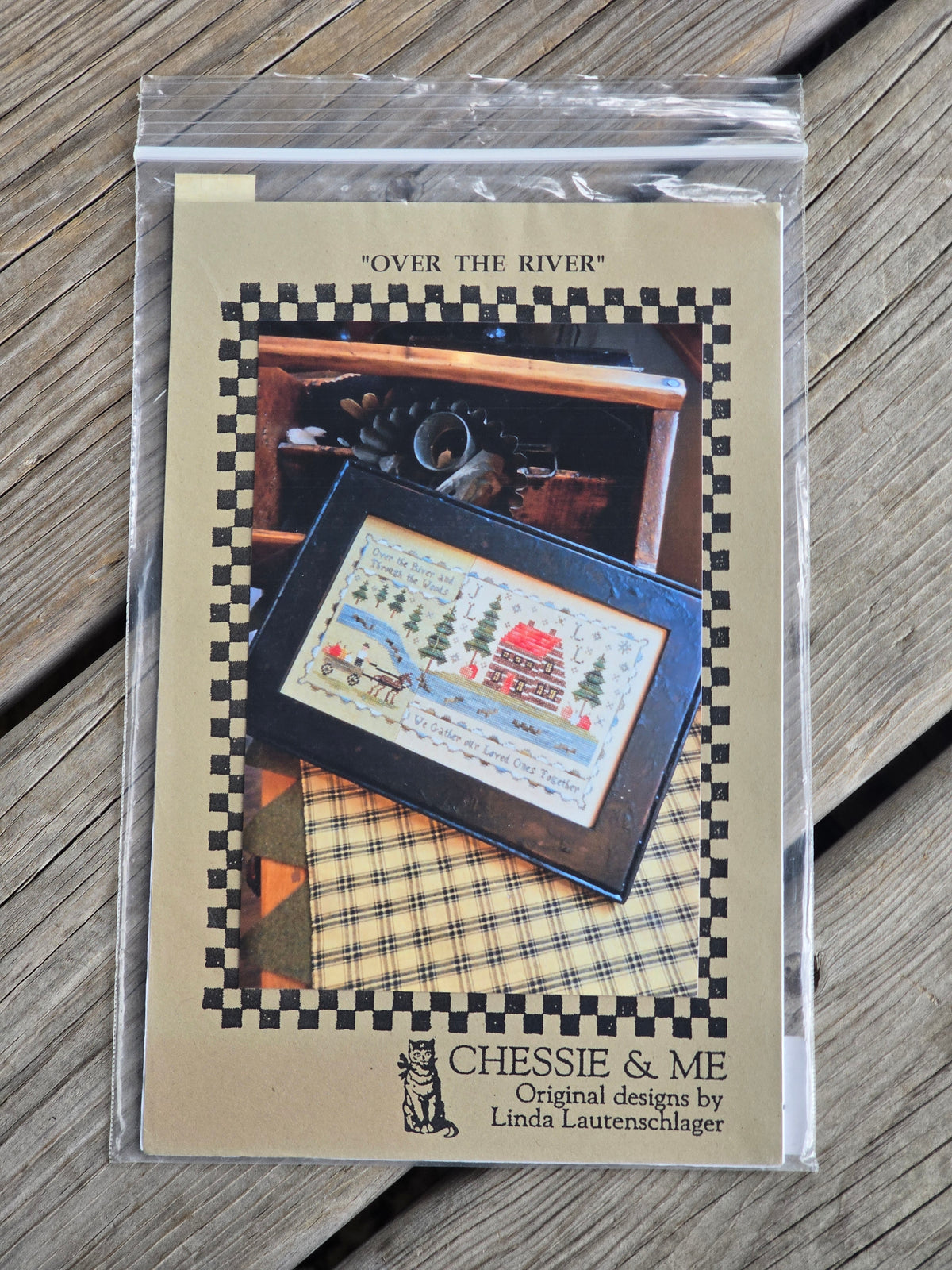 Chessie & Me - Over The River - Cross Stitch Pattern