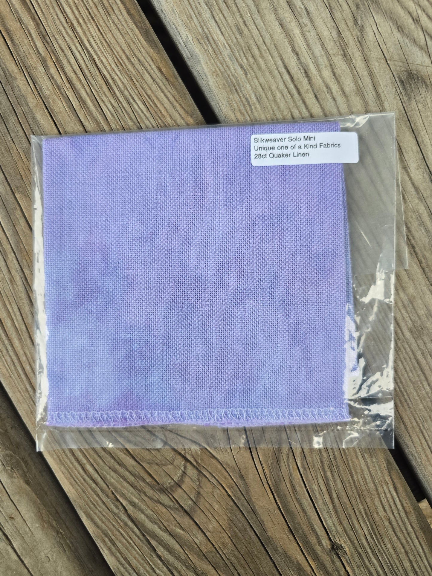 Silkweaver Solo Mini - 28 Count Quaker Linen - Cross Stitch Cloth