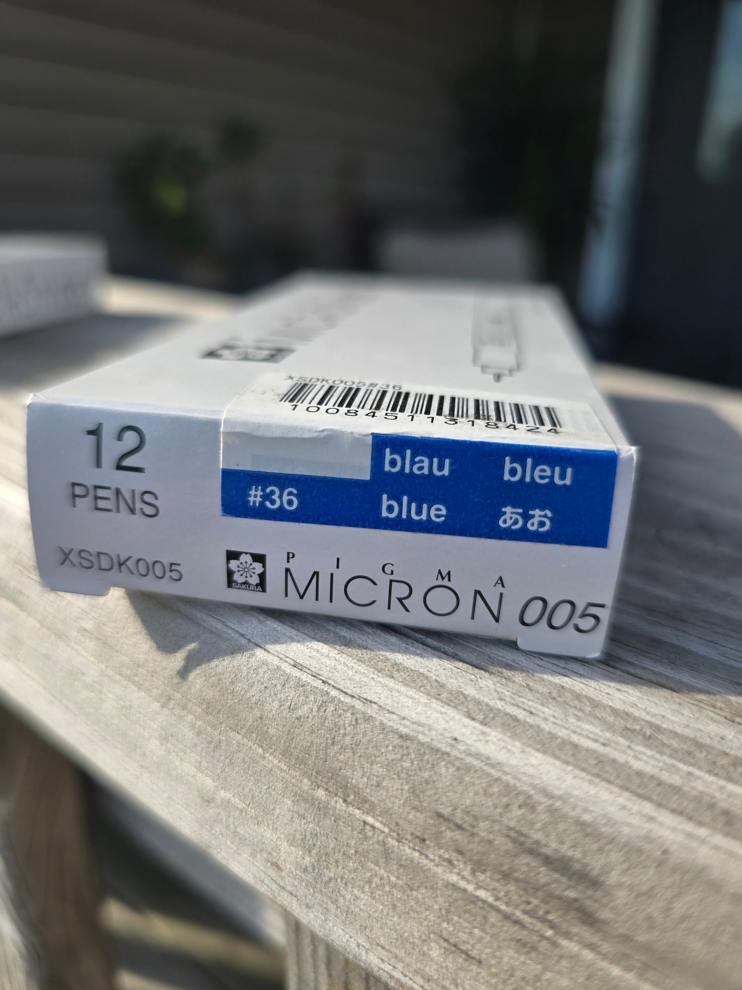 Pigma Micron Pen - 005 - Red, Blue, Brown