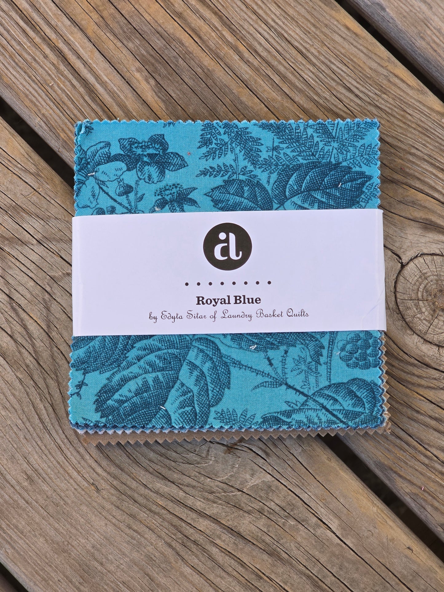 Andover Fabrics - Edyta Sitar - Royal Blue - Charm Pack