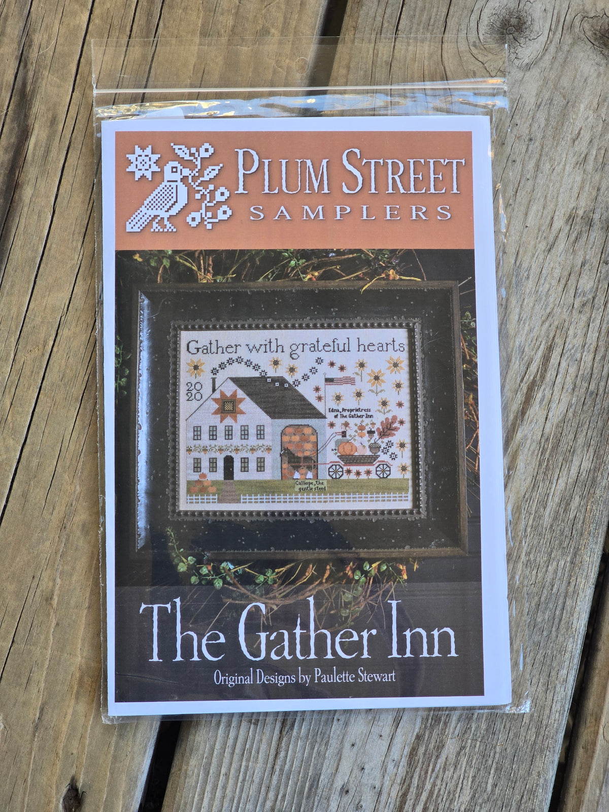 Plum Street Samplers - The Gather Inn - Cross Stitch Pattern
