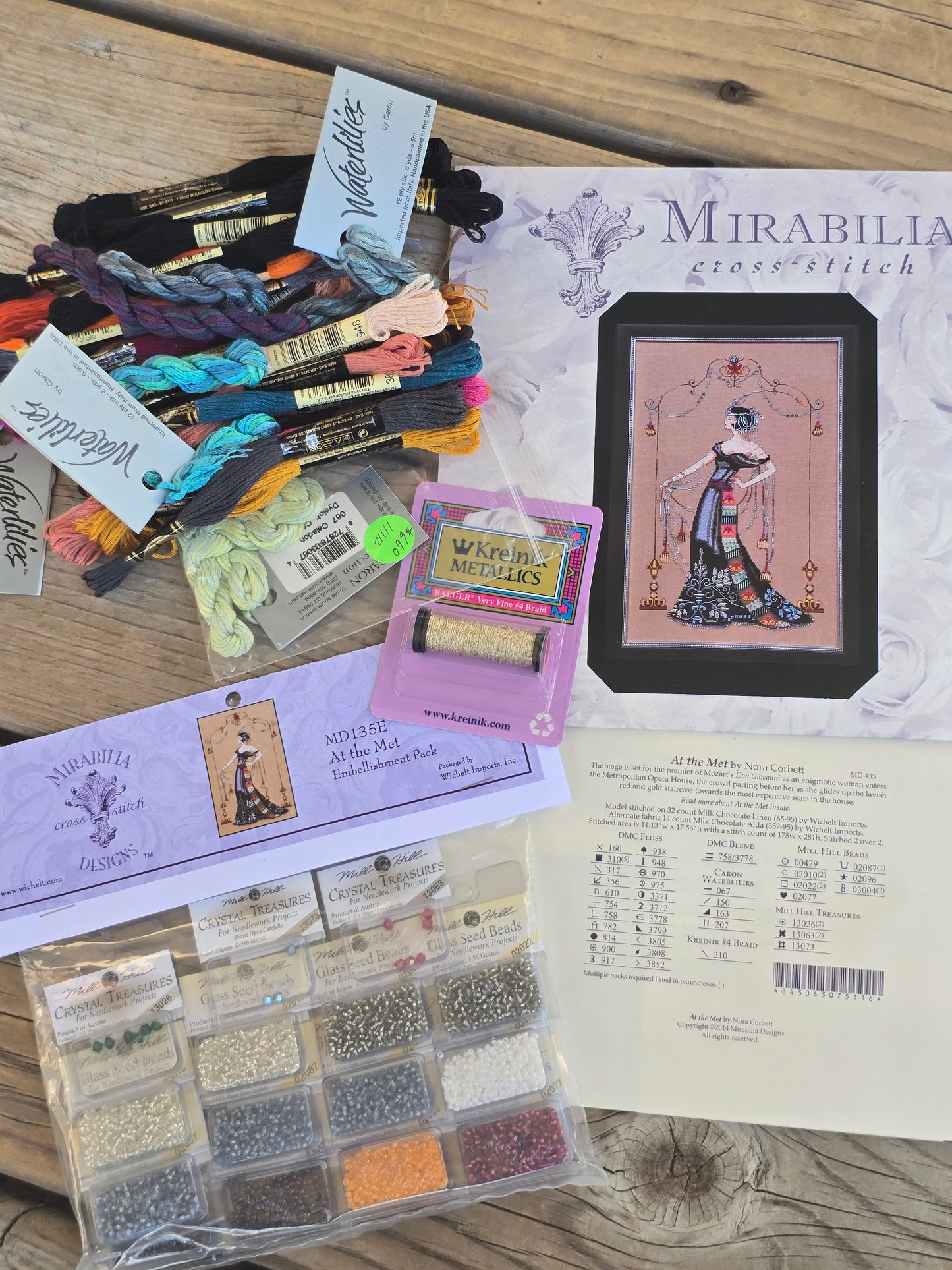 Mirabilia - At the Met - Cross Stitch Kit