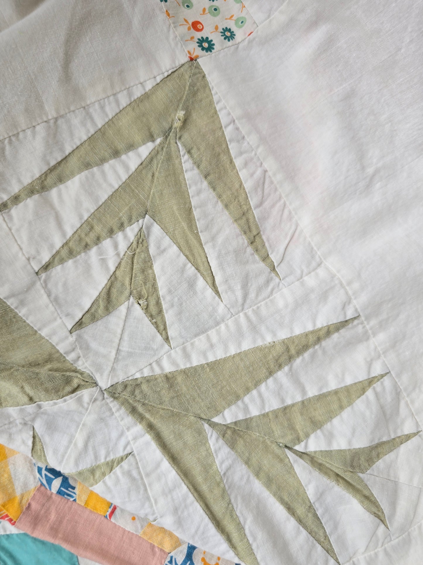 Vintage Sampler Quilt Top