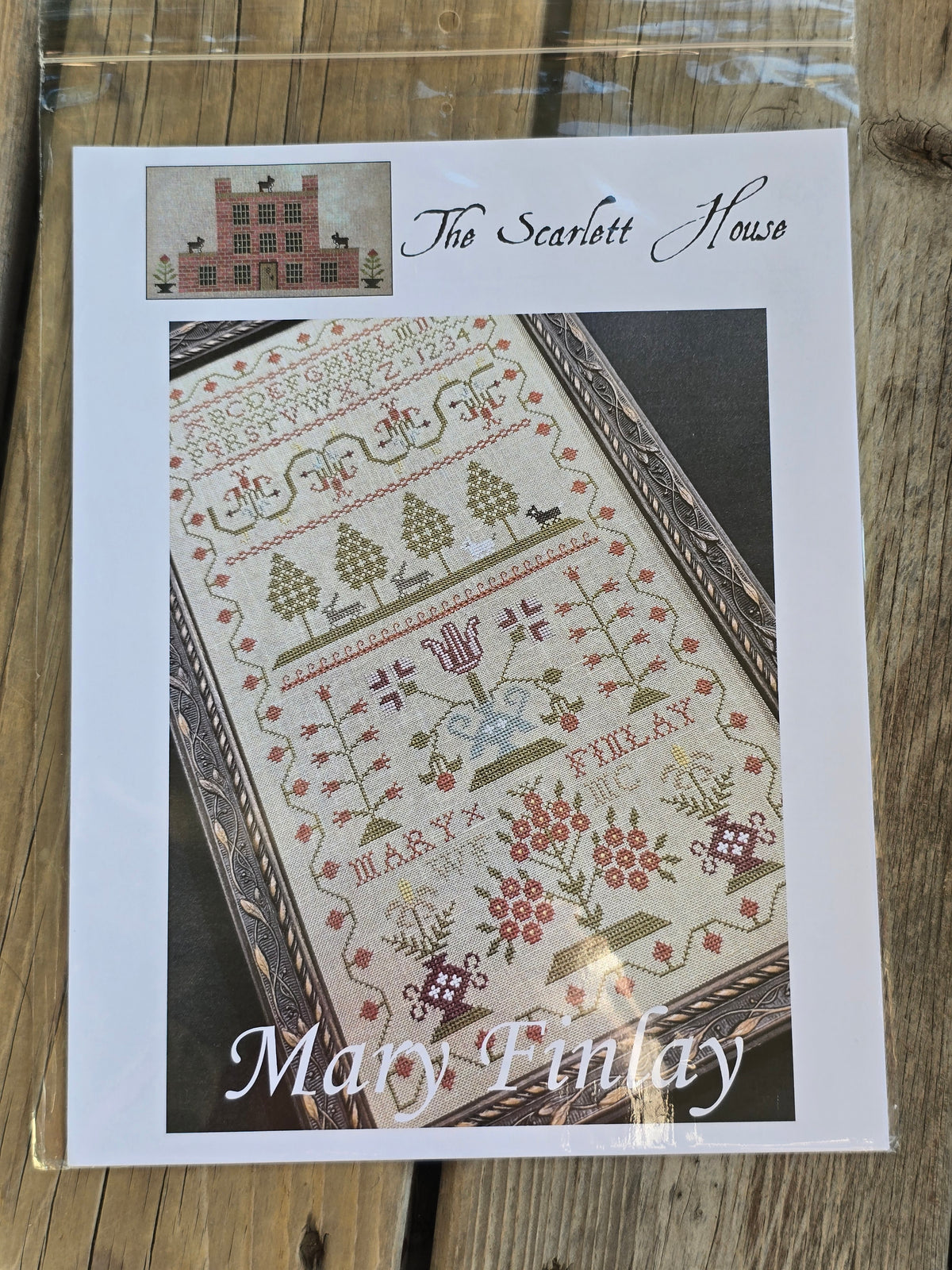 The Scarlett House - Mary Finlay - Cross Stitch Pattern