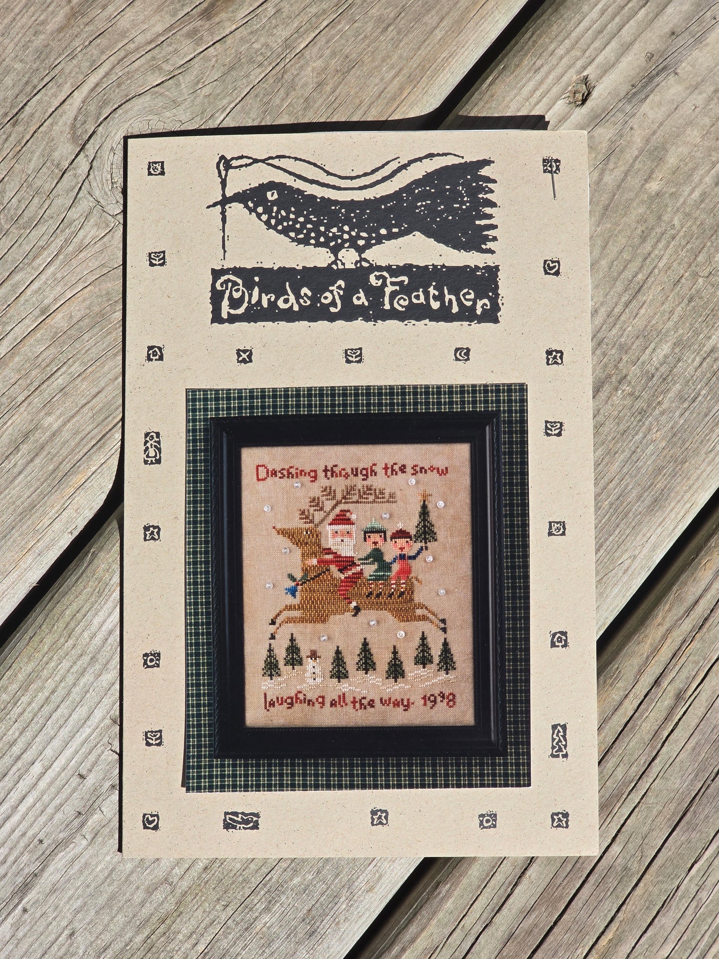 Birds of a Feather - Dashing - Cross Stitch Pattern