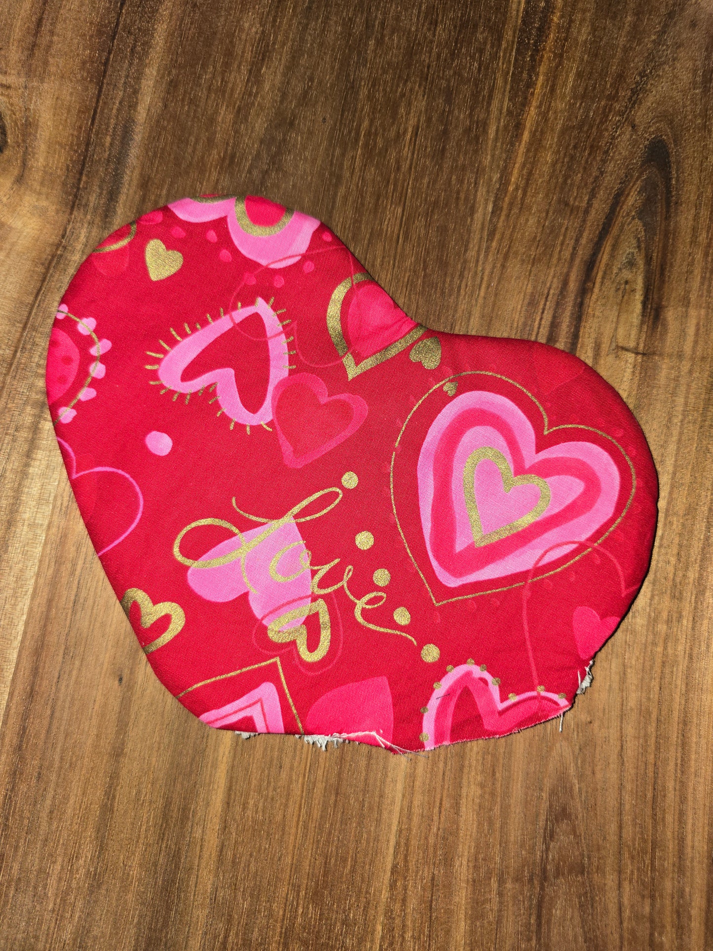 Angel Stitchin' - When We Love - Completed Cross Stitch