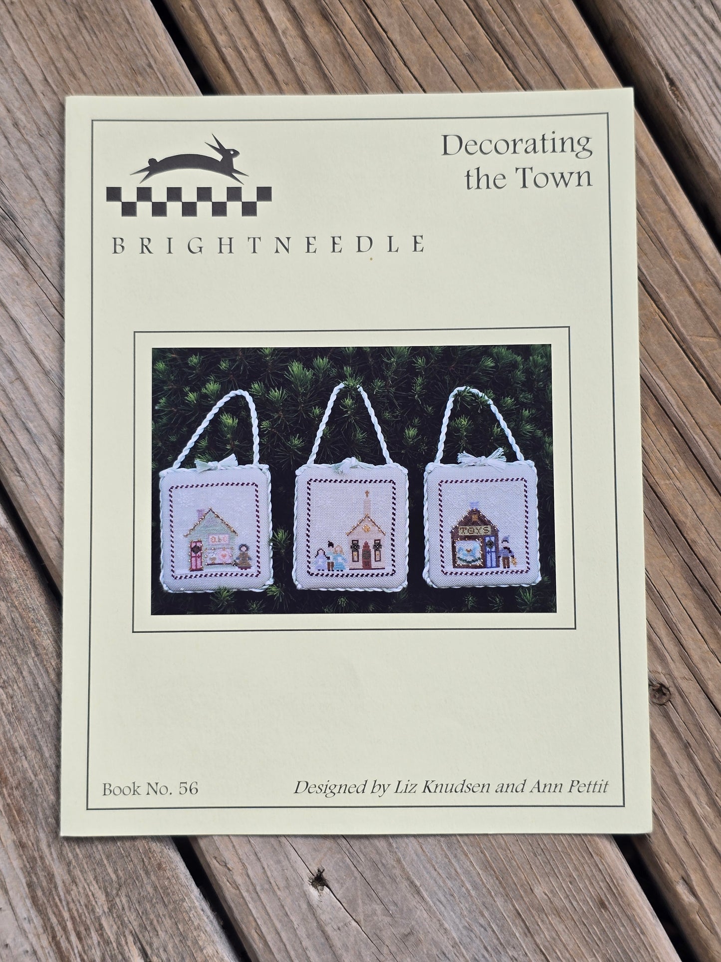 Brightneedle - Decorating the Town - Cross Stitch Pattern