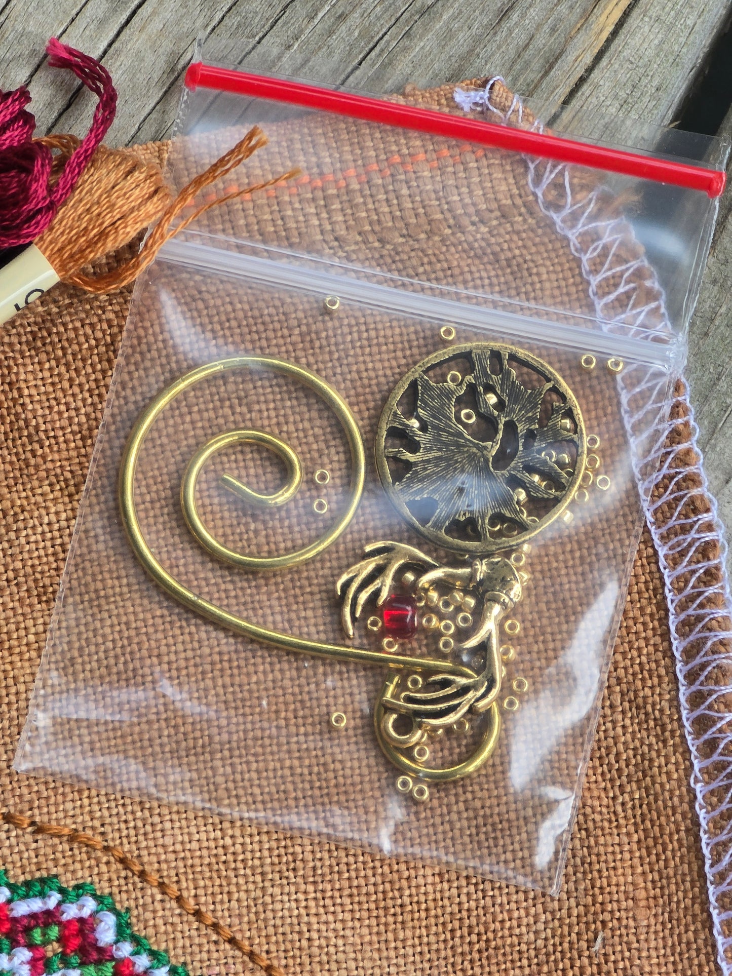 Just Nan - Gingerbread Reindeer Mouse - Limited Edition Ornament - Cross Stitch Kit