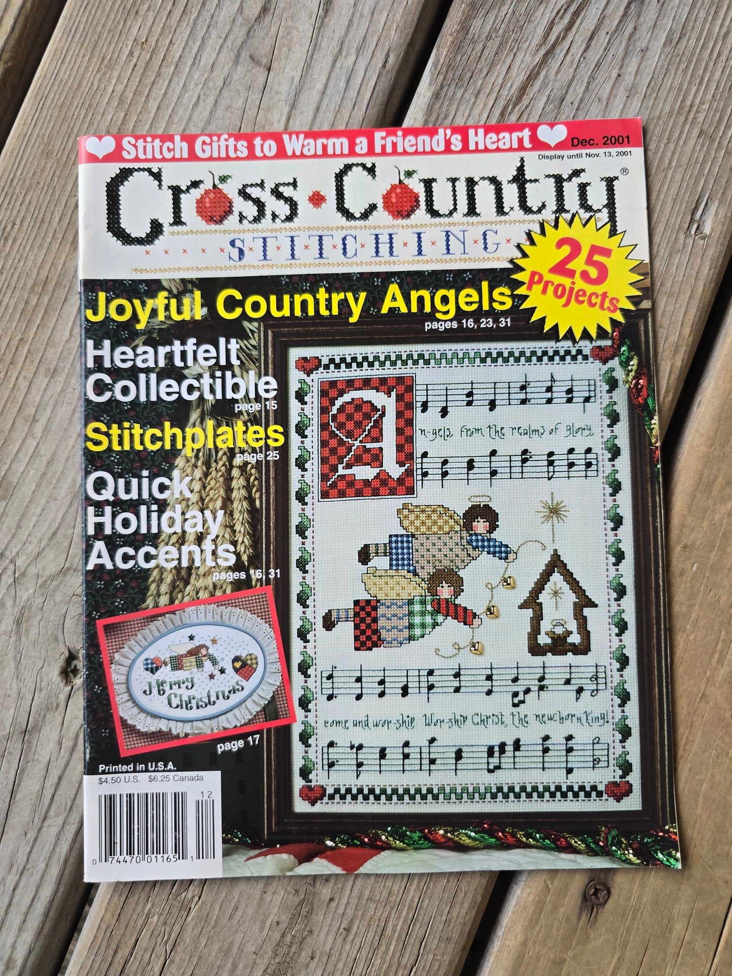 Cross Country Stitching Magazine - 2001 Bundle