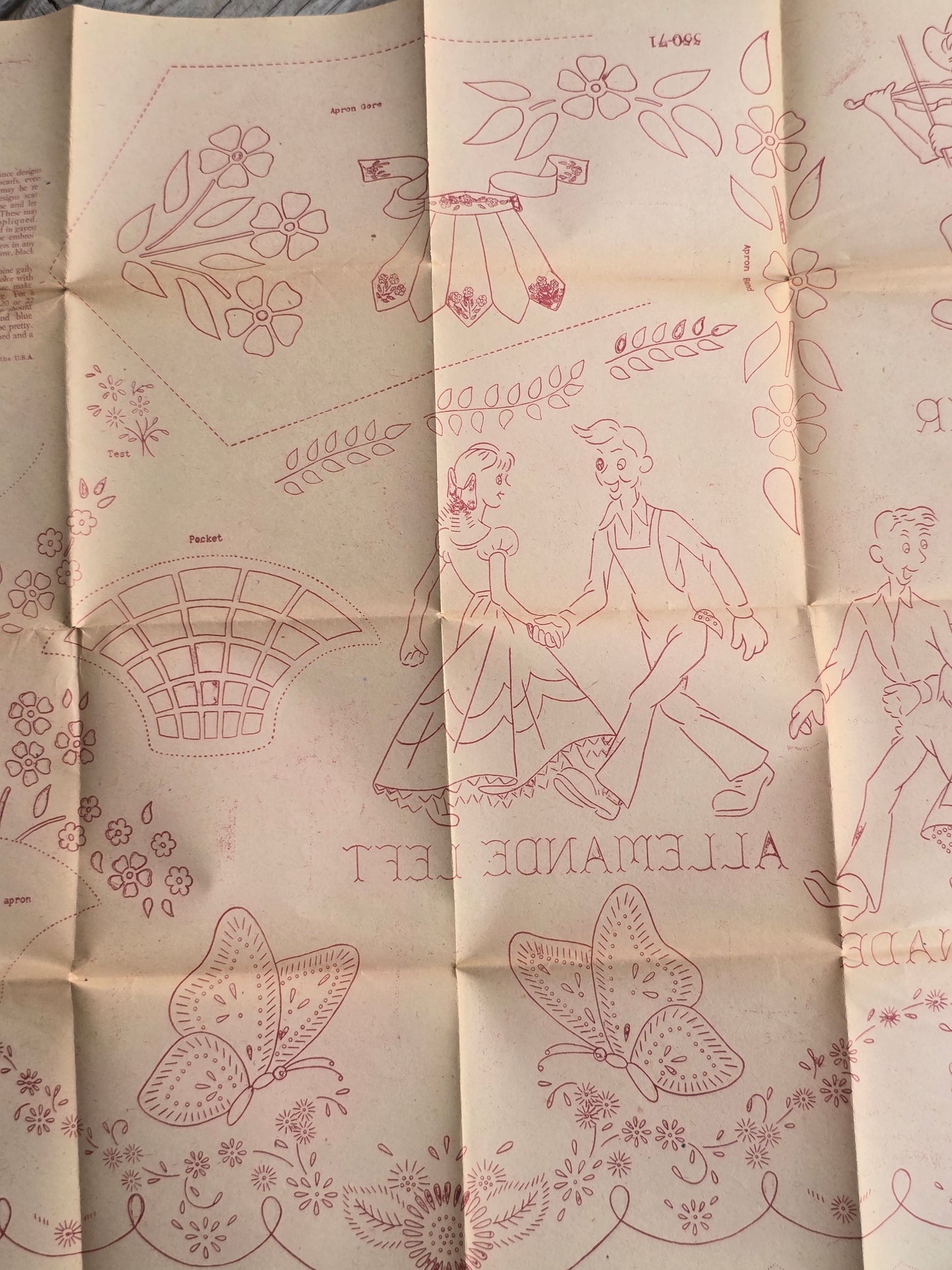 Vintage Iron-On Embroidery Pattern Bundle