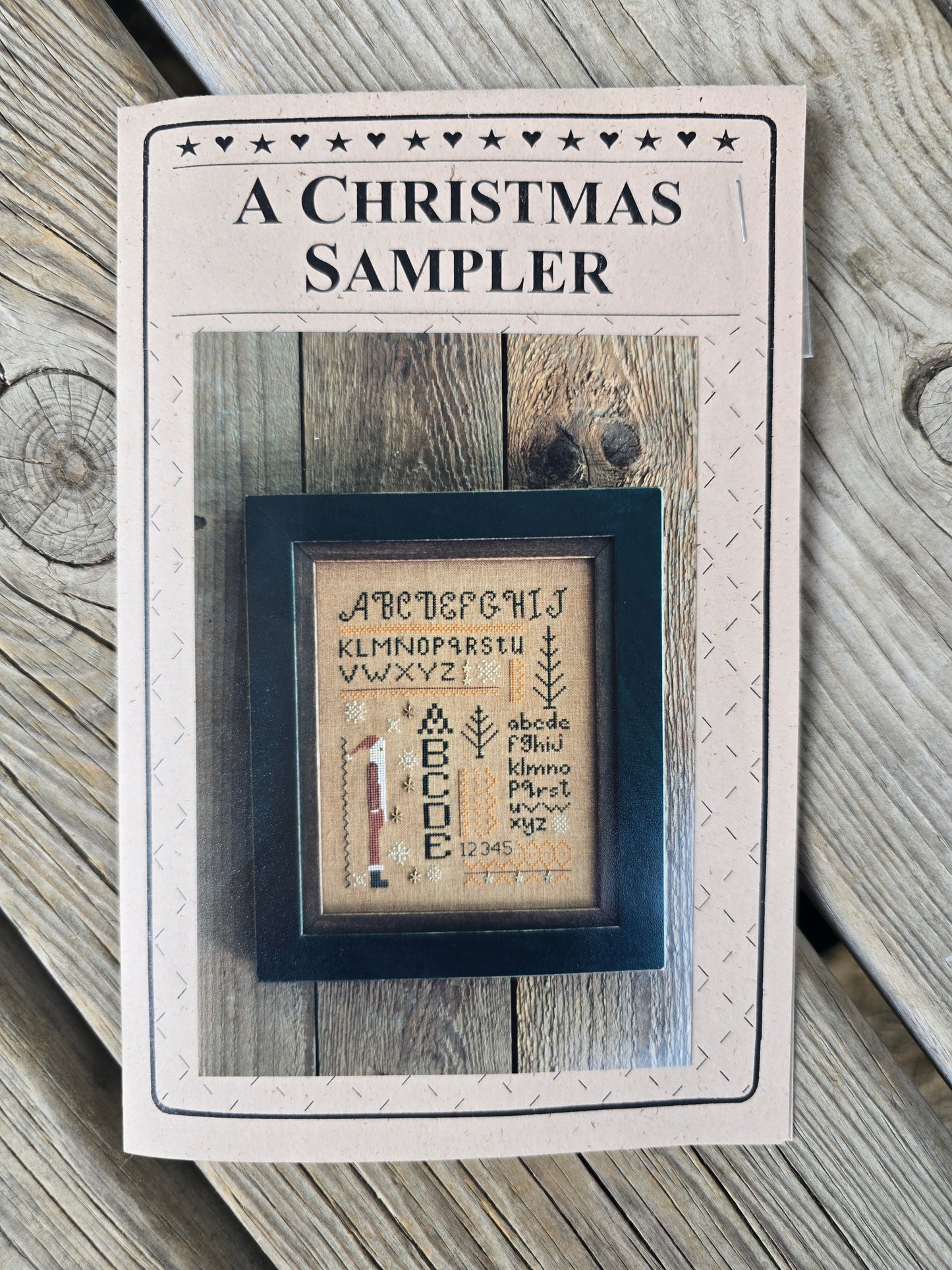 Blue Whale Designs - A Christmas Sampler - Cross Stitch Pattern with Charms