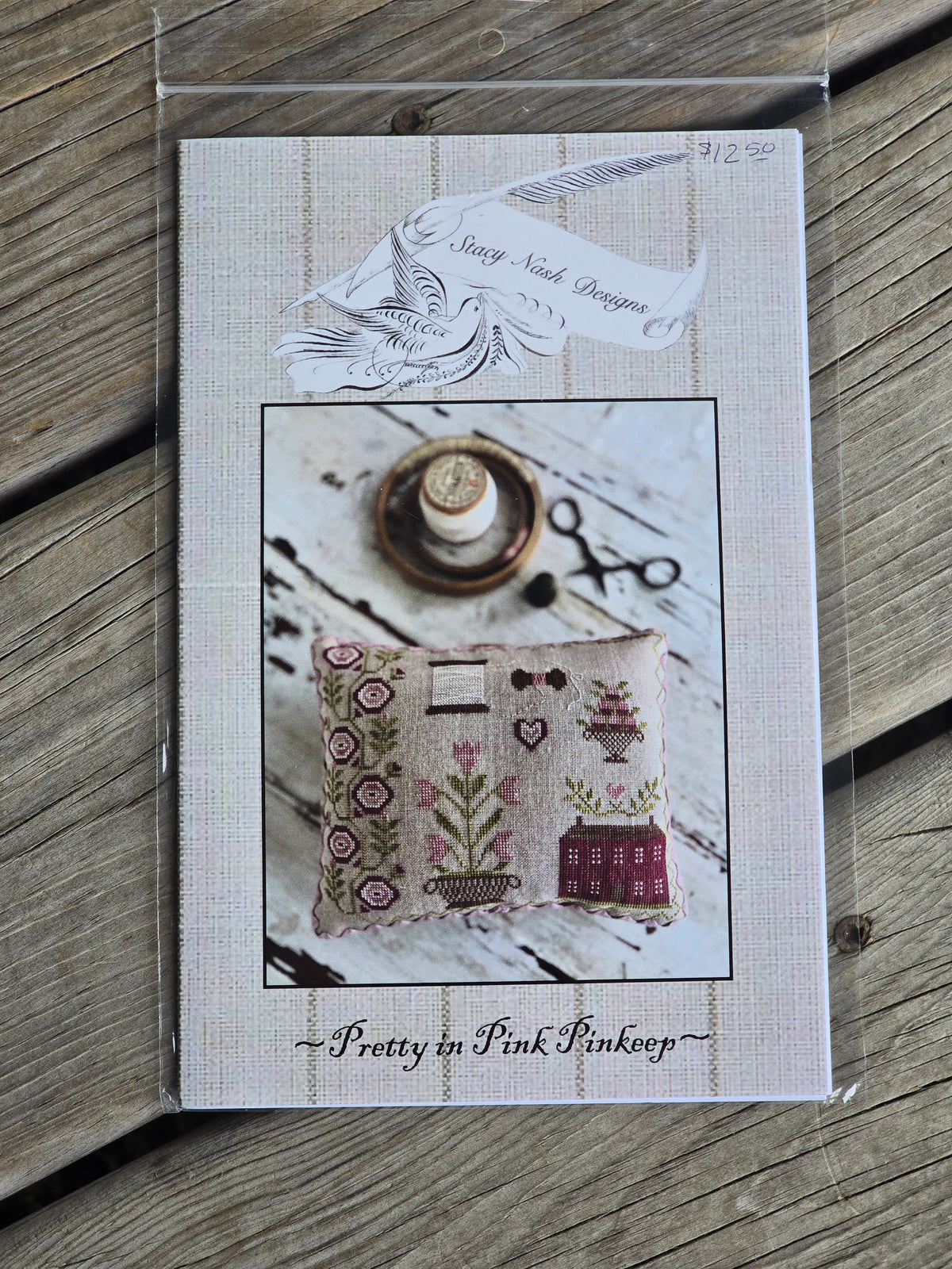 Stacy Nash Designs - Pretty in Pink Pinkeep - Cross Stitch Pattern