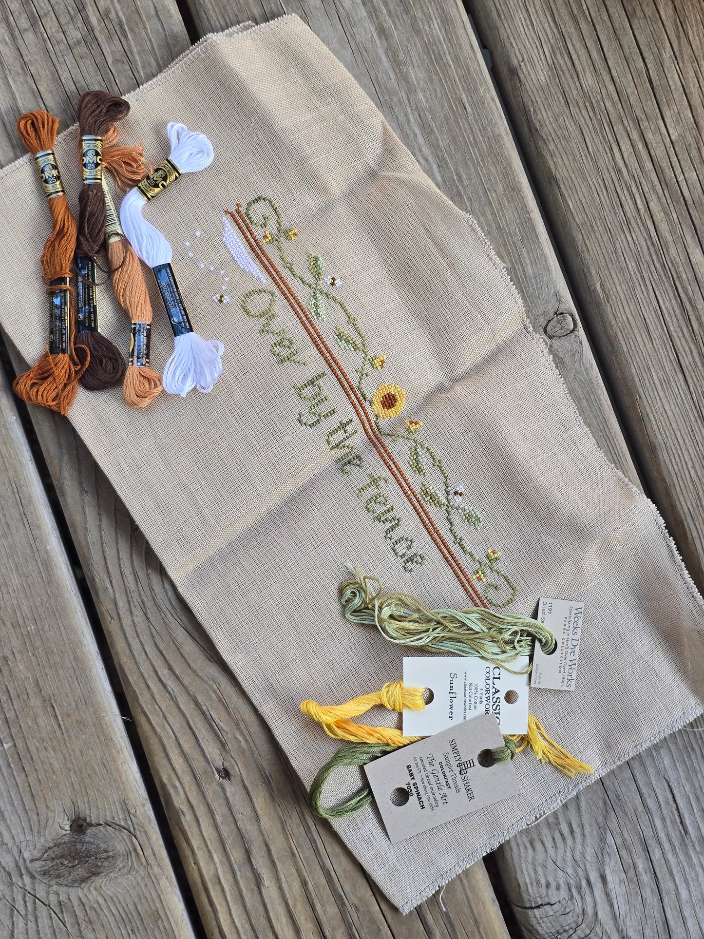Country Cottage Needleworks - Sunflowers in Summer - Cross Stitch Kit