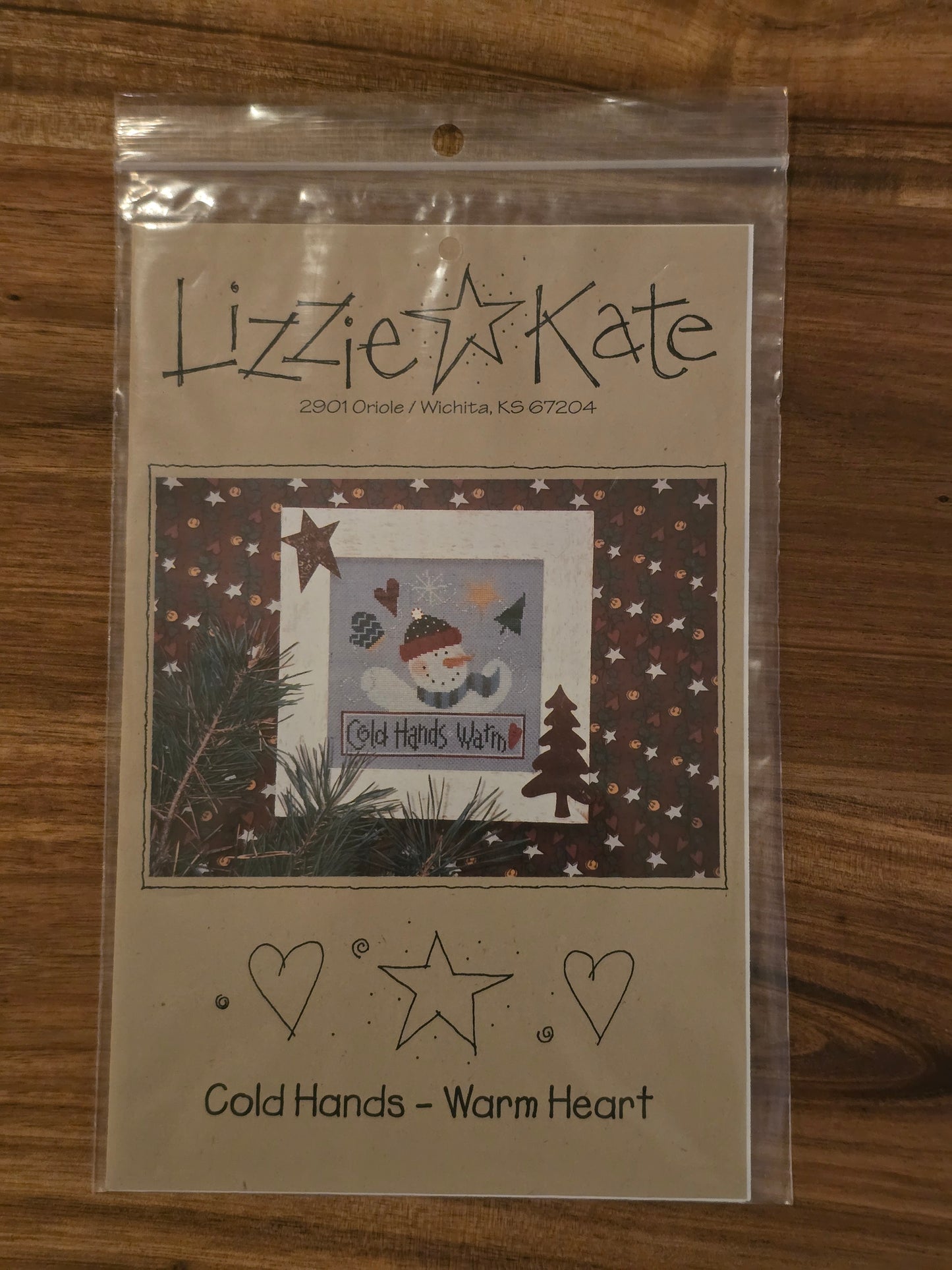 Lizzie Kate - Cold Hands - Warm Heart - #064 - Cross Stitch Pattern