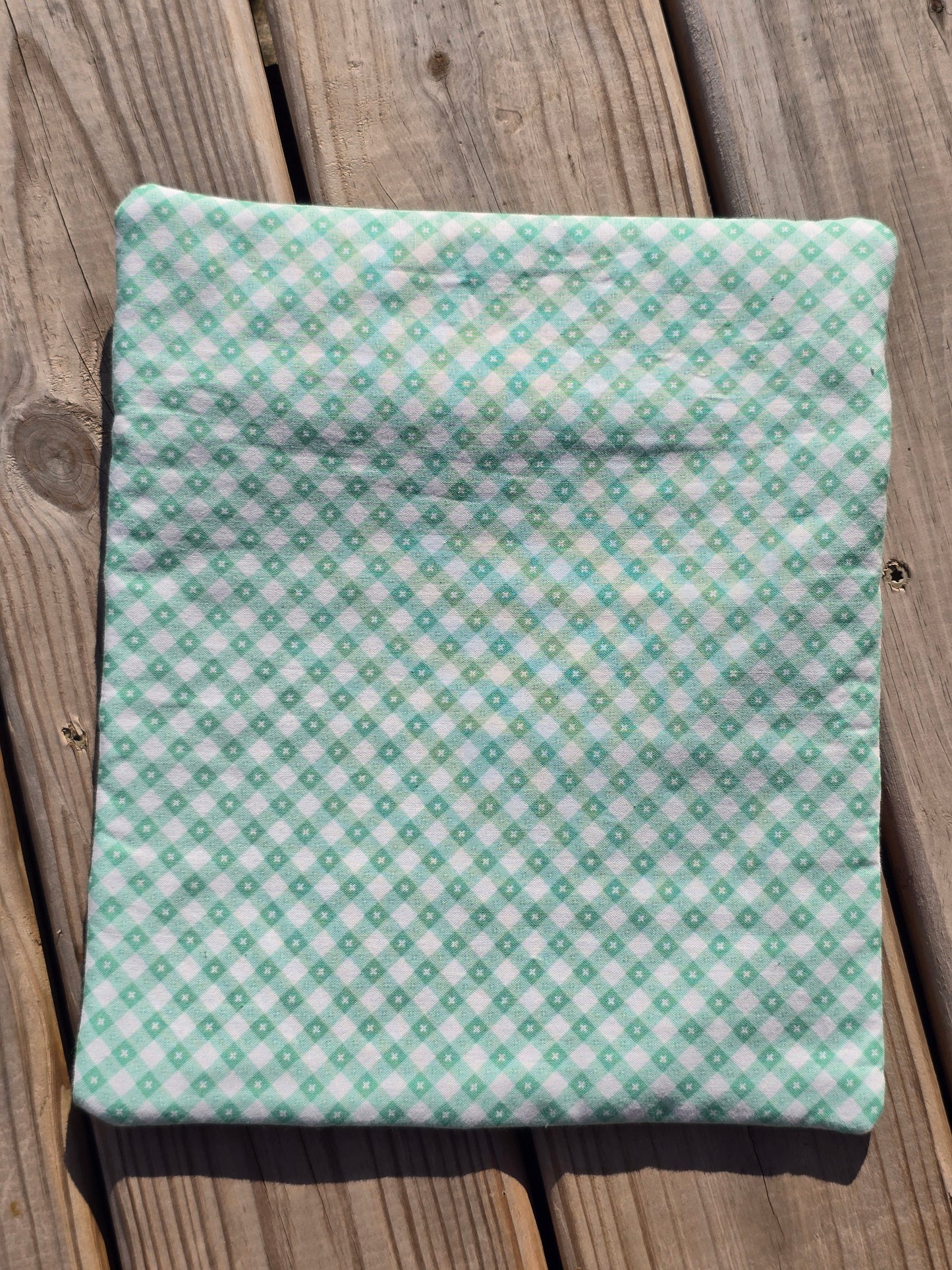 K Heinz Designz - Cloth Project Bag - Christmas Mint