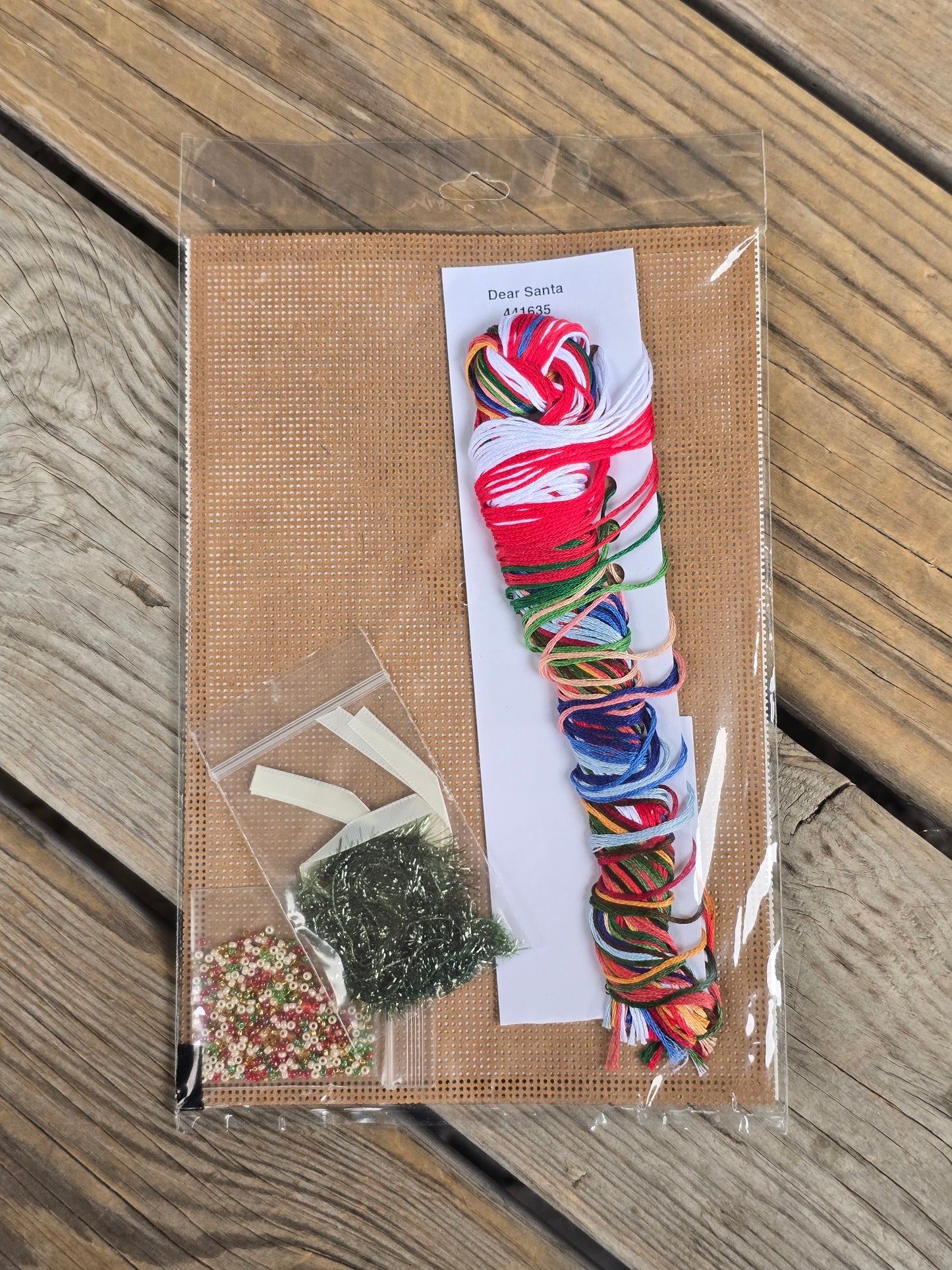 The Longaberger Company - Dear Santa, Bring Baskets - Cross Stitch Kit