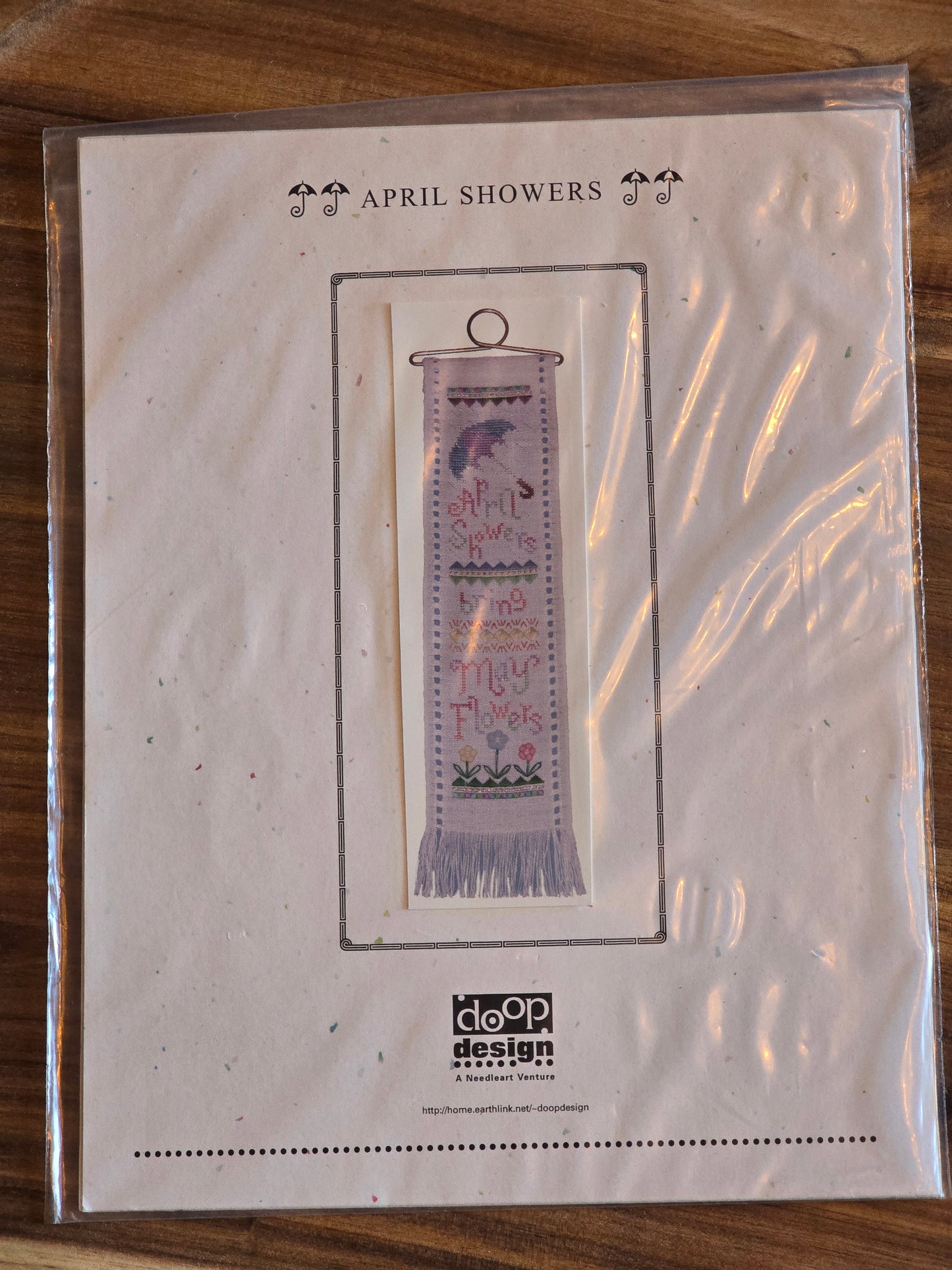 Doop Design - April Showers - Cross Stitch Pattern