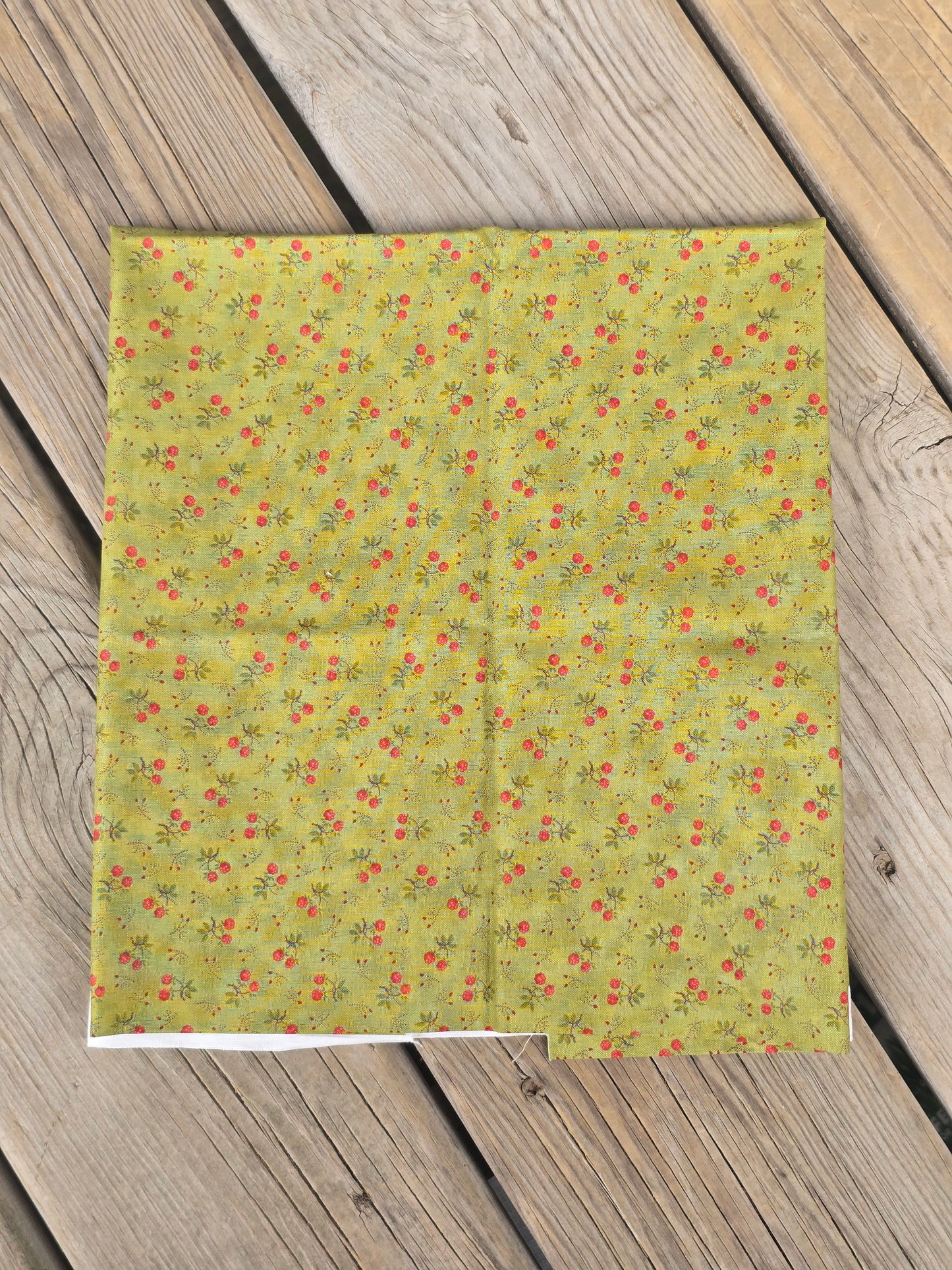Moda - Terry Clothier Thompson - Oak Leave & Reel - Quilting Fabric - Half Yard