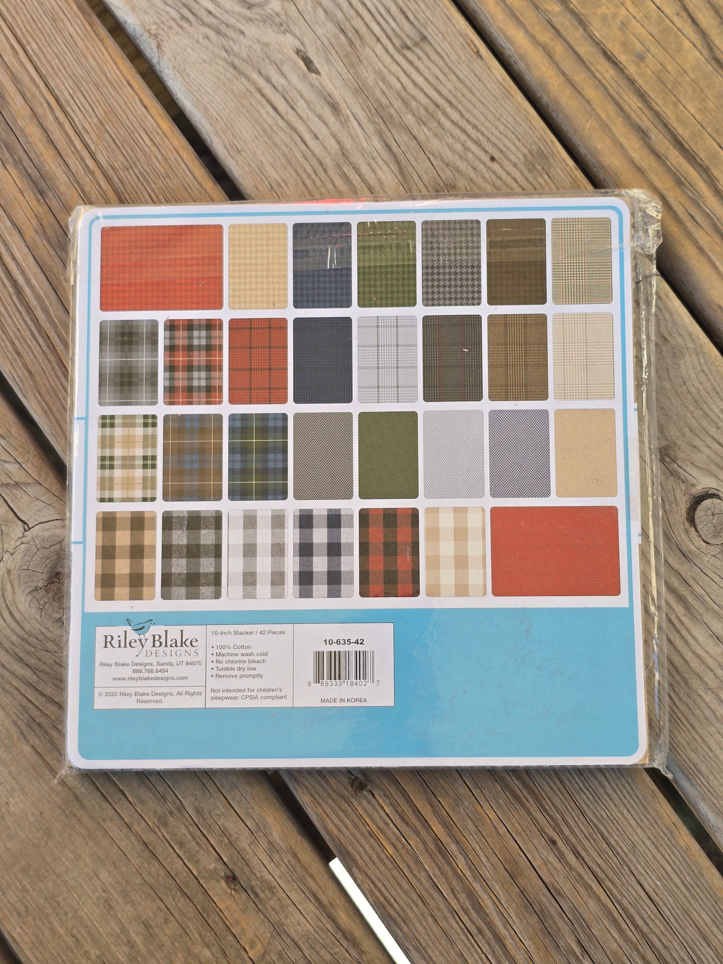 Riley Blake Designs - The RBD Designers - All About Plaids - Layer Cake