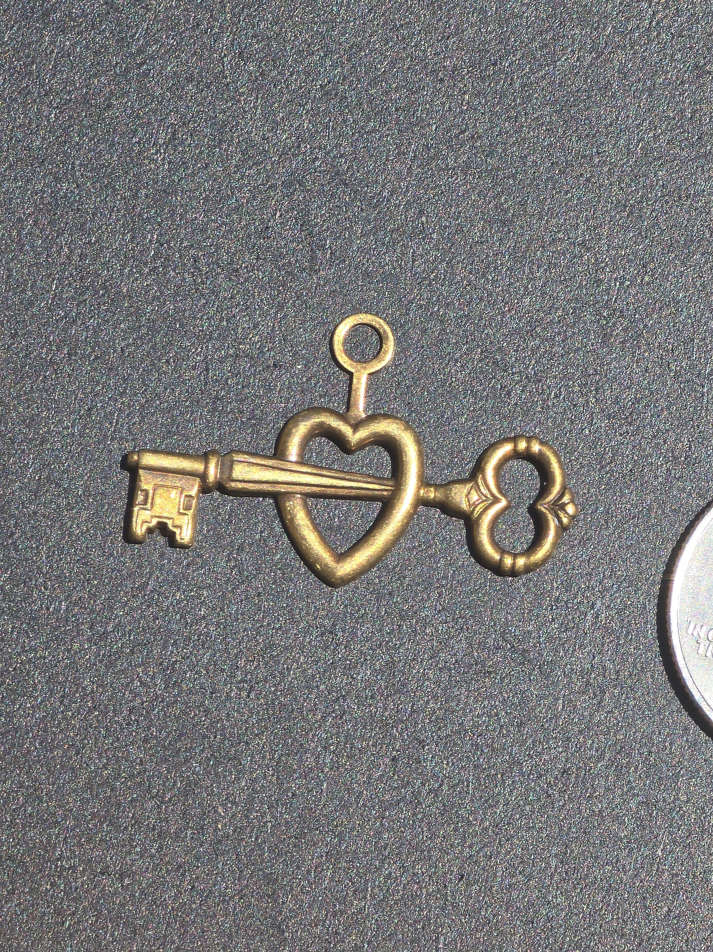 By Jupiter - Heart Key - Notions - Charms